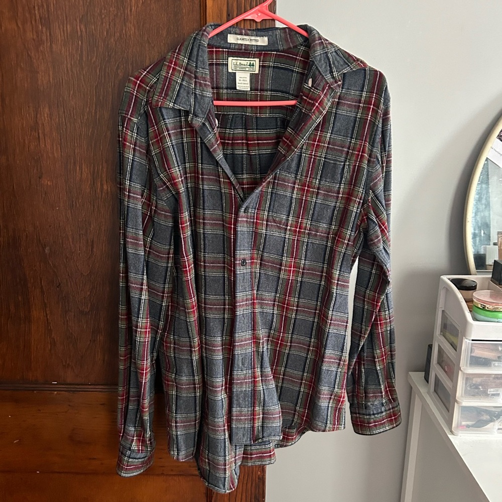 LL Bean men’s flannel